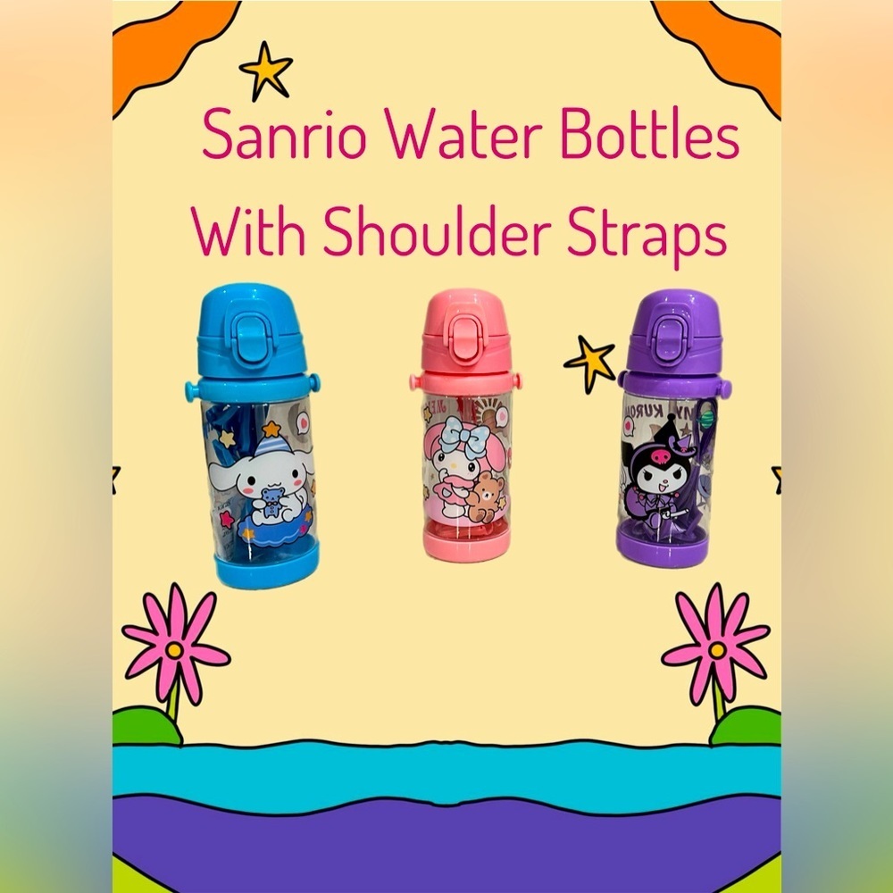 Sanrio Water bottles🌟🌟🌟🌟